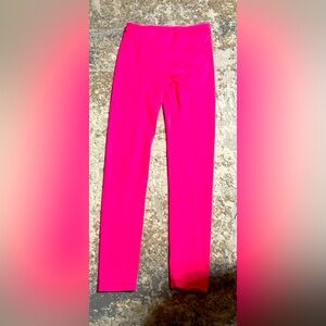 Girls pink leggings